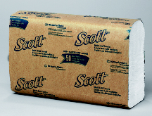 TOWEL MULTIFOLD WHITE SCOTT 4000/CS (CS) - Material Handling & Storage